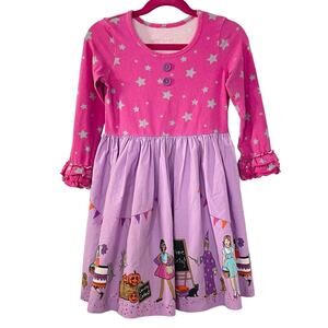 Eleanor Rose Costume Party Halloween Parade Trick or Treat Twirl Dress Girls 5/6